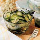 Freezer Cucumber Pickles Recipe