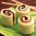 Peanut Butter and Jelly Sushi Rolls Recipe
