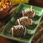 Kellogg's(R) Rice Krispies(R) Chocolate Nutty Mini-Football Treats(TM) Recipe