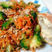 Broccoli coleslaw side dish