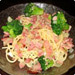 Garlic and Ham Spaghetti
