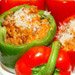 Bolognese Stuffed Bell Peppers