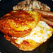 French Egg and Bacon Sandwich