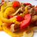 Italian sausage and peppers