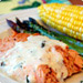 Grilled Salmon with Creamy Tarragon Sauce