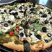 Greek Pizza with Spinach, Feta and Olives
