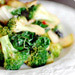 Stir-Fried Kale and Broccoli Florets