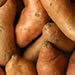 Raw sweet potatoes