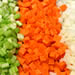 Mirepoix (celery, carrots, and onion)