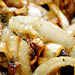 Onions just beginning to caramelize