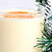 Eggnog with decoration