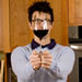 Wine fan Carl Hanson