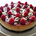 White Chocolate Raspberry Cheesecake