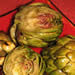 Grilled Garlic Artichokes
