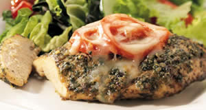 Baked Pesto Chicken