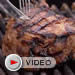 Pork chop on the grill