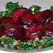 Roasted Beets and Sauteed Beet Greens