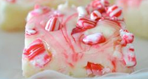 Candy Cane Fudge