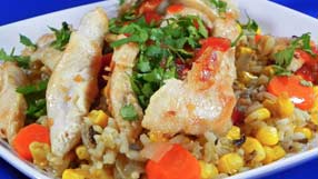 Chicken and Garlic healthy