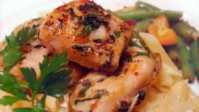 Bessy's Zesty Grilled Garlic-Herb Chicken healthy