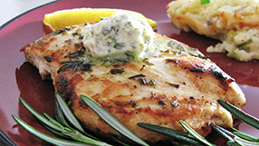 Rosemary Lemon Grilled Chicken breast labor day