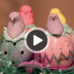 Easter Eggshell Cupcakes
