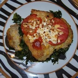 Image of Pan-fried Polenta With Corn, Kale And Goat Cheese, AllRecipes