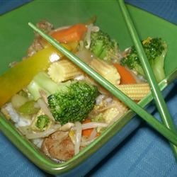 Image of Stir-Fried Vegetables With Chicken Or Pork, AllRecipes