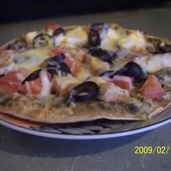 Image of Pesto Chicken Pizzas, AllRecipes