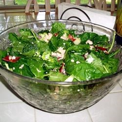 Image of Spinach Ranch Salad, AllRecipes