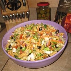 Image of Rainbow Pasta Salad, AllRecipes