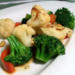 Image of Browned Butter Vegetables With Almonds, AllRecipes