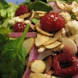 Image of Raspberry Spinach Salad, AllRecipes