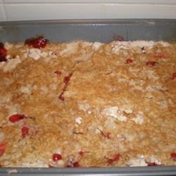 Image of Aunt Kaye's Rhubarb Dump Cake, AllRecipes