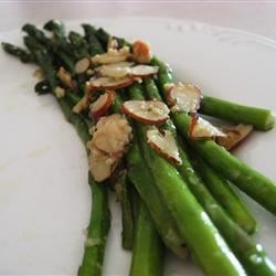 Image of Asparagus With Sliced Almonds And Parmesan Cheese, AllRecipes