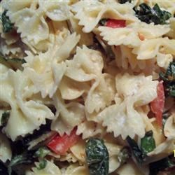 Image of Fettuccini With Basil And Brie, AllRecipes