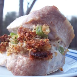 Image of Almond-Stuffed Pork Chops, AllRecipes