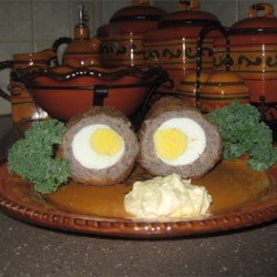 Image of Scotch Eggs With Mustard Sauce, AllRecipes