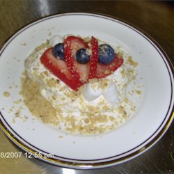 Image of Red, White And Blue Ambrosia, AllRecipes