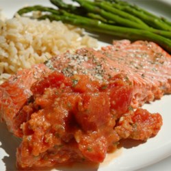 Image of Salmon With Tomatoes, AllRecipes