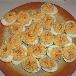 Deviled+eggs+with+bacon+and+cheese