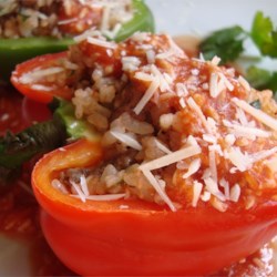 Image of Herb-Stuffed Red Peppers, AllRecipes