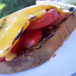 Image of Vegetarian Open Faced Sandwich, AllRecipes