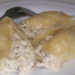 Image of Chicken-Stuffed Shells With Sherry Sauce, AllRecipes