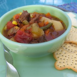 Image of Vegetable Beef Soup II, AllRecipes