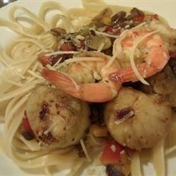 Image of Pan Seared Scallops With Pepper And Onions In Anchovy Oil, AllRecipes