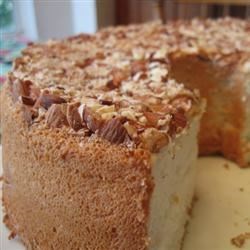 Image of Angel Food Cake With Toasted Almonds, AllRecipes