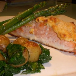 Image of Delicious Feta-Crusted Salmon, AllRecipes