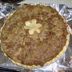 Image of Apple Crunch Pie With Vanilla Sauce, AllRecipes