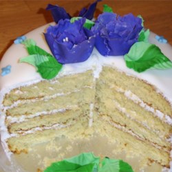 Image of Aunt Bert's White Cake, AllRecipes
